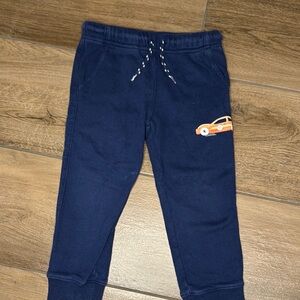 Carter's Blue and Orange Joggers with Elastic Waistband
